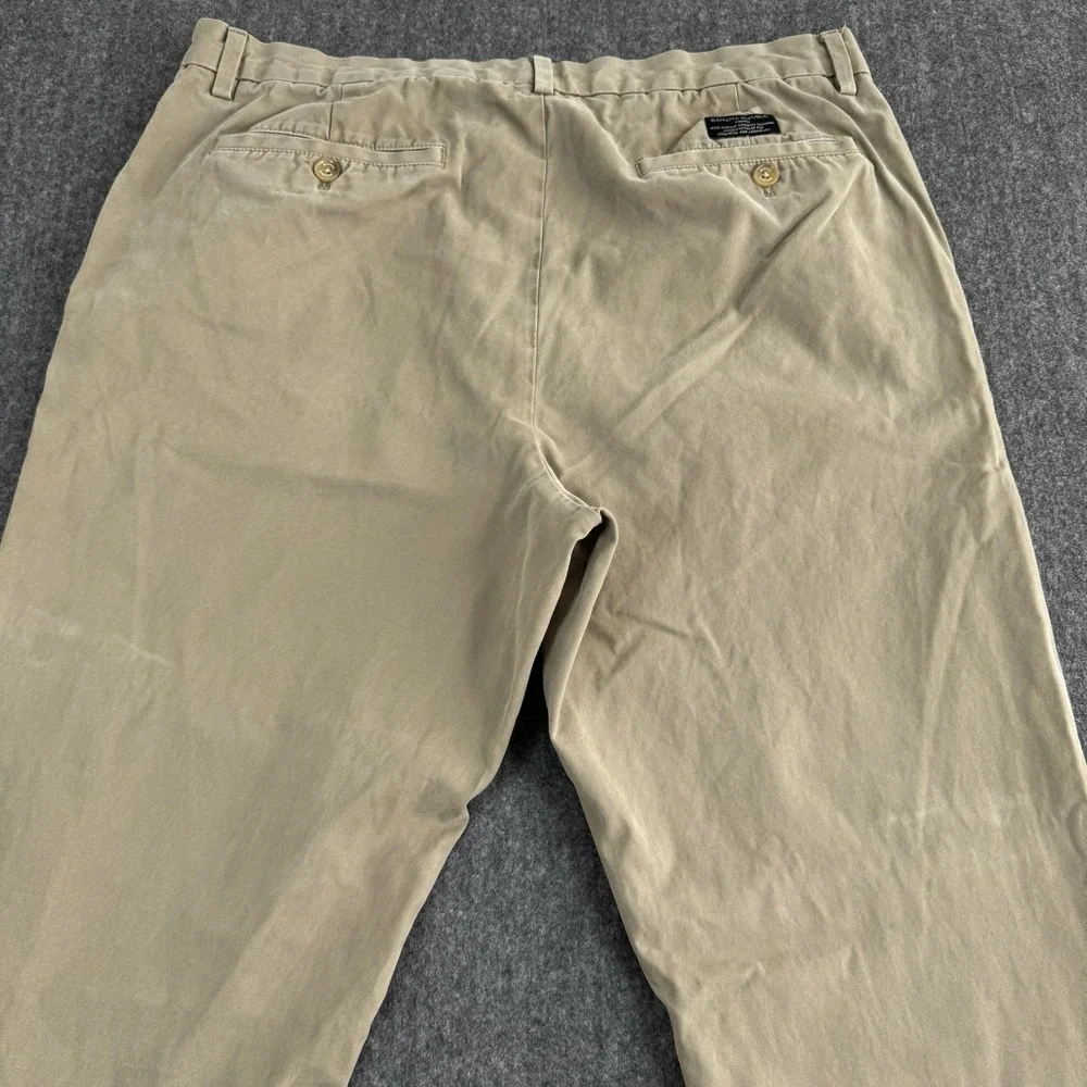 Banana Republic Aiden Chino Pants Men's 36x32 Khaki Tan 100% Cotton